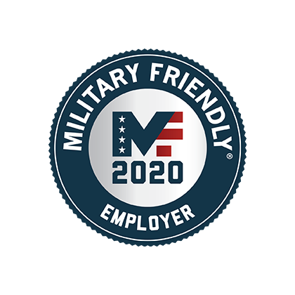 2020 Military Friendly Employer Award