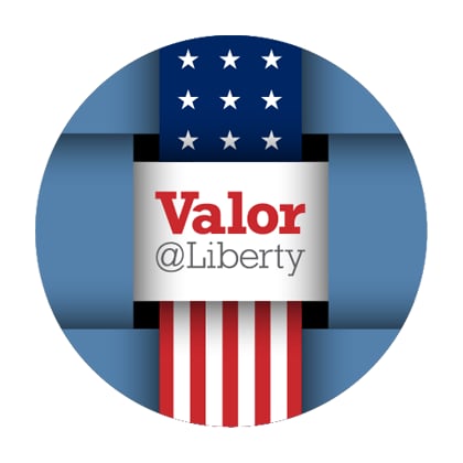 Valor at Liberty logo