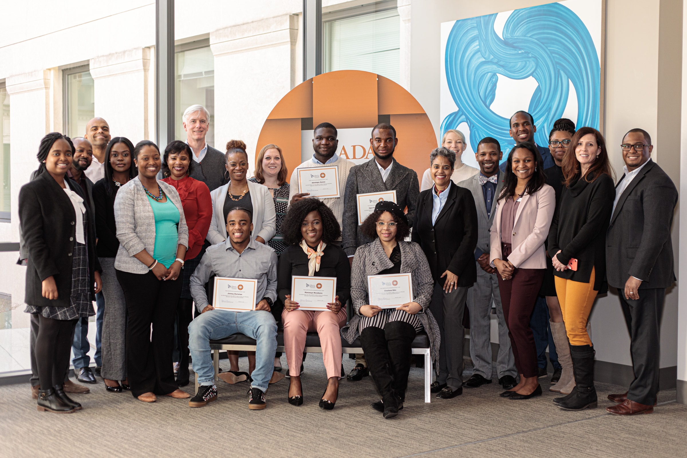 LEADA@Liberty 2020 Scholarship Recipients and Allies