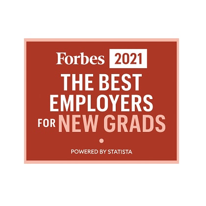 2021 Forbes Best Employers for New Grads