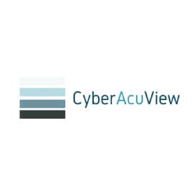 Cyber AcuView text logo