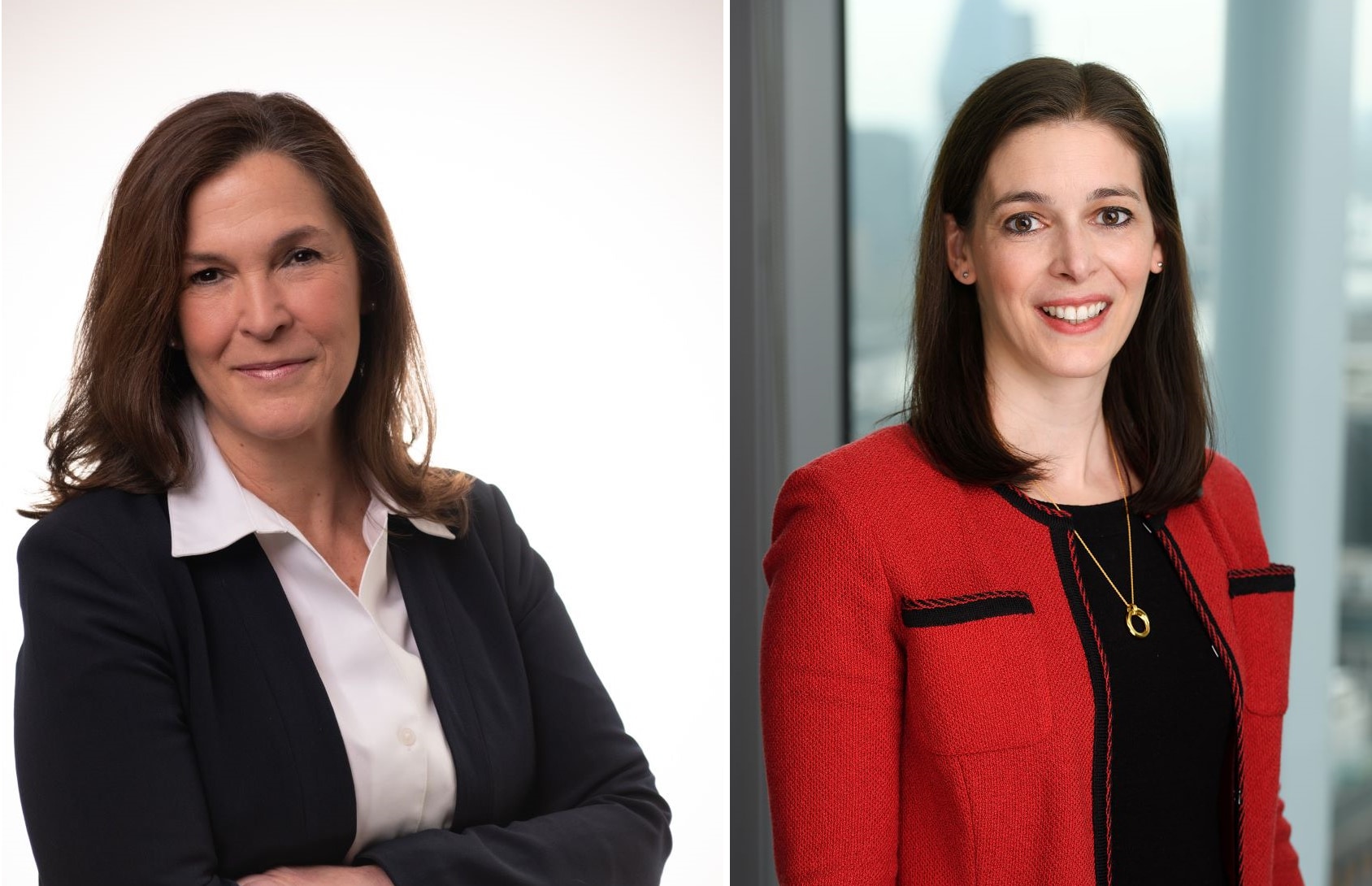 Liberty Mutual Global Risk Solutions Chief Risk Officer Crystal Ottaviano and Liberty Mutual Reinsurance Chief Underwriting Officer Chantal Rodriguez