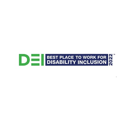 DEI Best Place to Work for Disability Inclusion 2022