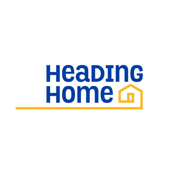 Heading Home text logo
