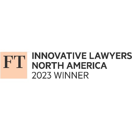 Financial Times Innovative Lawyers North American 2023 Winner
