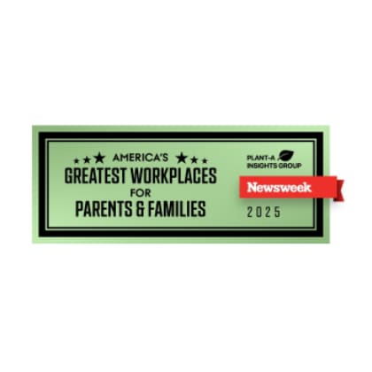 Newsweek 20254 Greatest Workplaces for Parents & Families