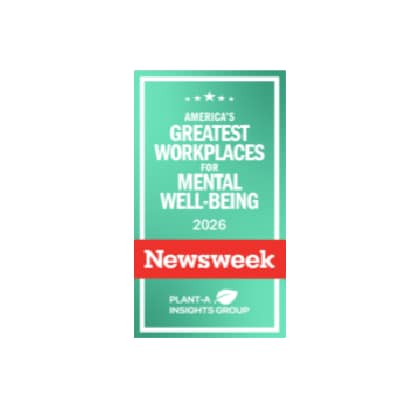 Newsweek Greatest Workplaces for Mental Well-Being