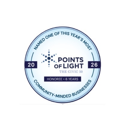 Points of Lights - The Civic 50 - Most Community Minded Business 2026