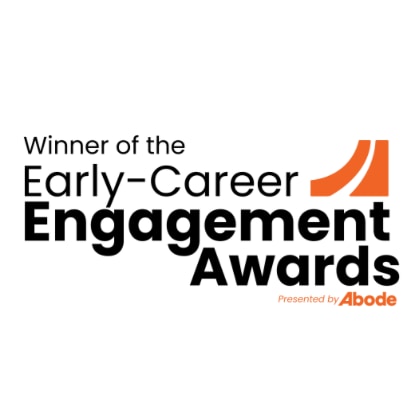 Winner of the Early-Career Engagement Awards presented by Abode