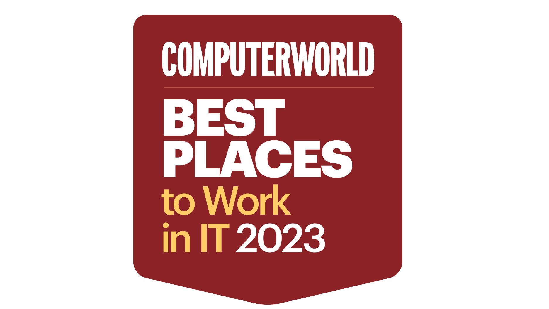 Computer World Best Places to Work in IT logo