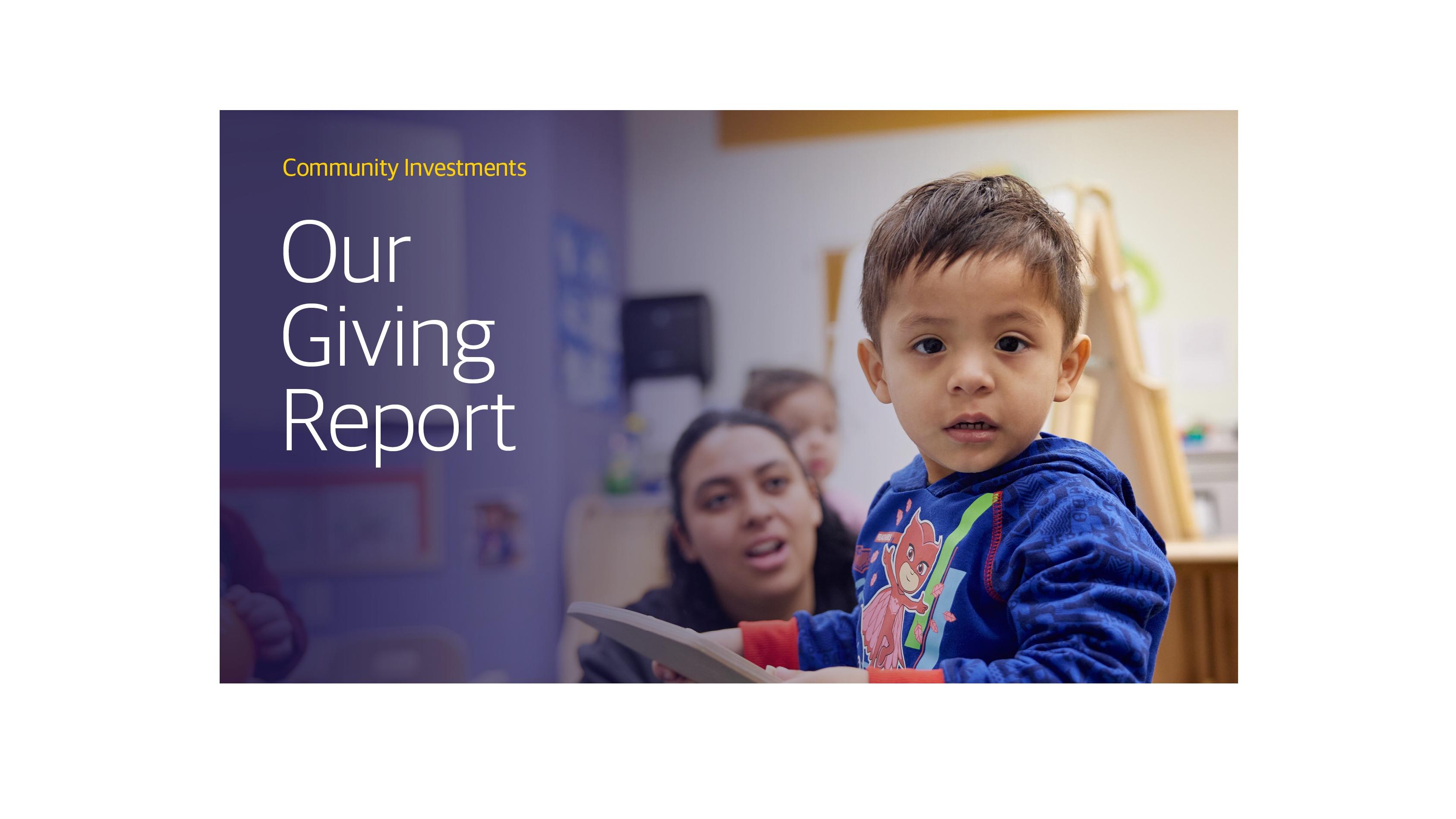 Our Giving Newsroom image