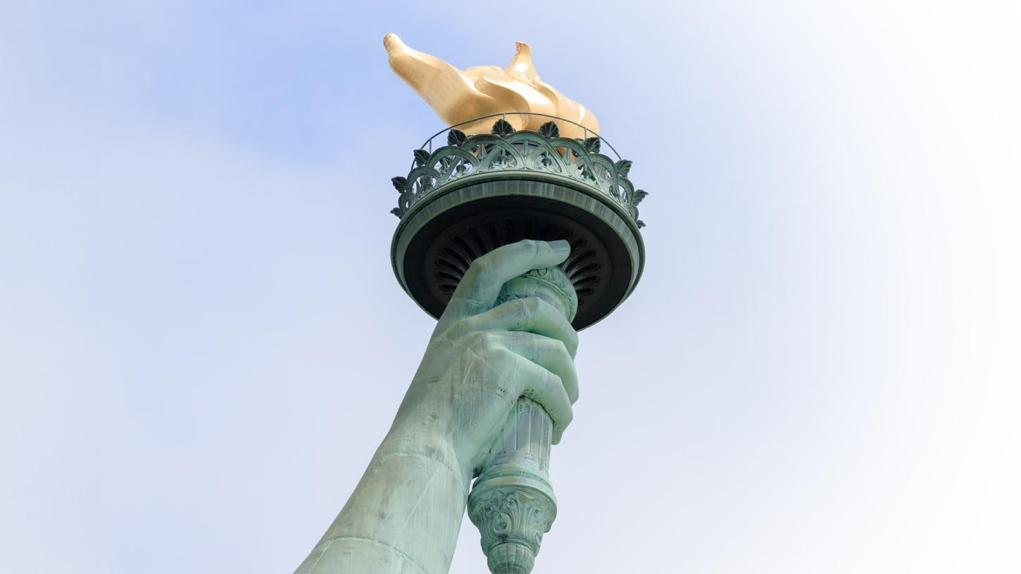 Lady Liberty torch