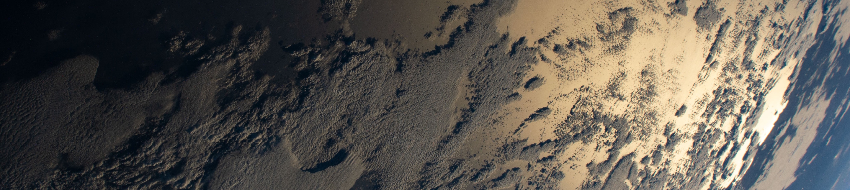 Space view of the world