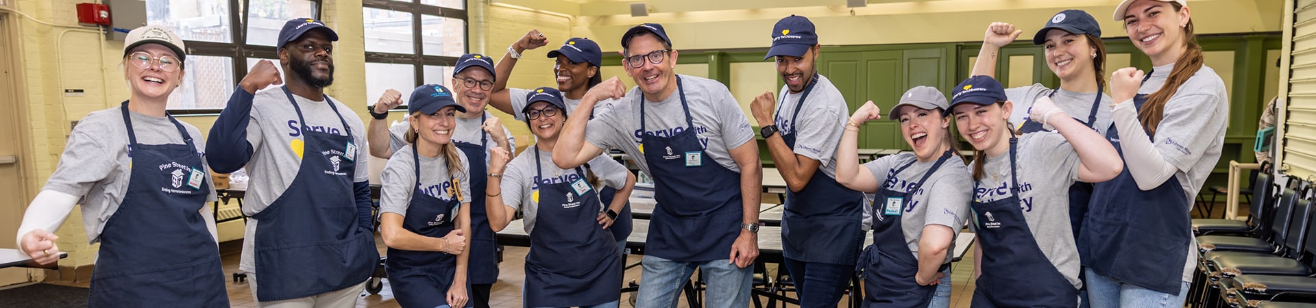 Group of Liberty Volunteers at Serve with Liberty