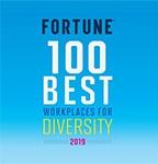 Fortune 100 Best Workplaces for Diversity of 2019 logo