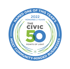 Points of Light Civic 50 2022 Badge